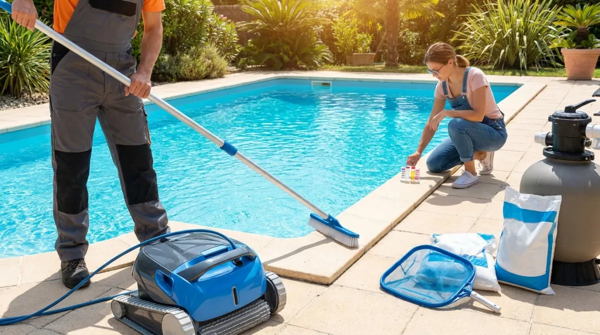 Rutina de mantenimiento de piscina: guia practica y quimicos esenciales